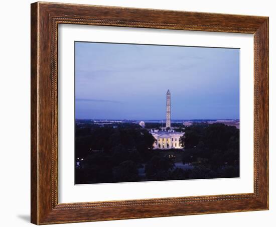 White House Presidential Mansion-Carol Highsmith-Framed Photo