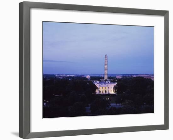 White House Presidential Mansion-Carol Highsmith-Framed Photo