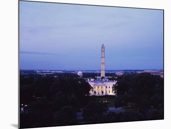 White House Presidential Mansion-Carol Highsmith-Mounted Photo