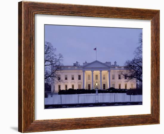 White House Presidential Mansion-Carol Highsmith-Framed Photo