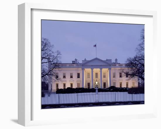 White House Presidential Mansion-Carol Highsmith-Framed Photo