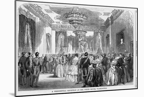 White House Reception-null-Mounted Giclee Print
