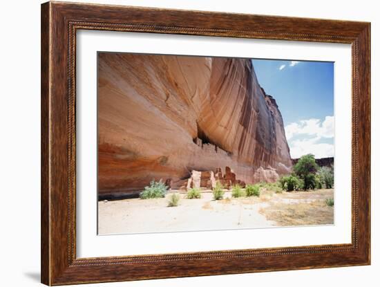 White House Ruins , Canyon De Chelly, AZ-George Oze-Framed Photographic Print