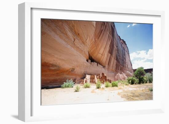 White House Ruins , Canyon De Chelly, AZ-George Oze-Framed Photographic Print