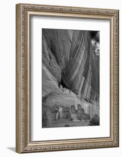 White House Ruins Canyon De Chelly B W-Steve Gadomski-Framed Photographic Print