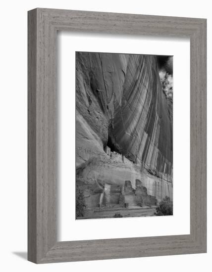 White House Ruins Canyon De Chelly B W-Steve Gadomski-Framed Photographic Print