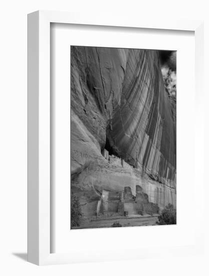 White House Ruins Canyon De Chelly B W-Steve Gadomski-Framed Photographic Print