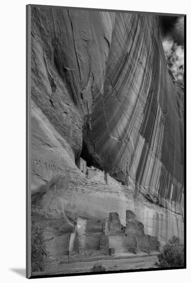 White House Ruins Canyon De Chelly B W-Steve Gadomski-Mounted Photographic Print