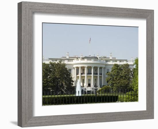 White House, Washington D.C., United States of America, North America-Robert Harding-Framed Photographic Print