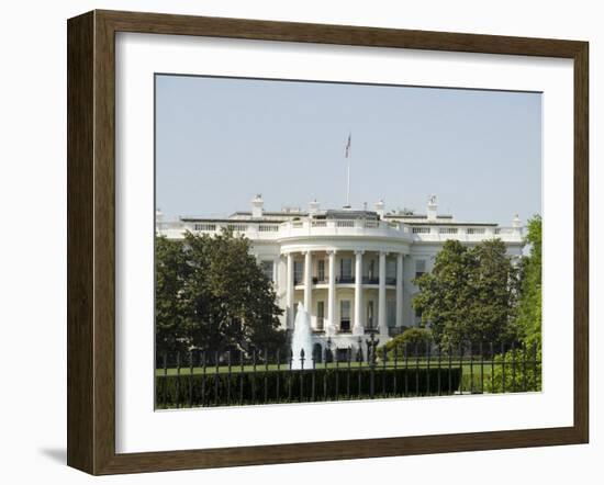 White House, Washington D.C., United States of America, North America-Robert Harding-Framed Photographic Print