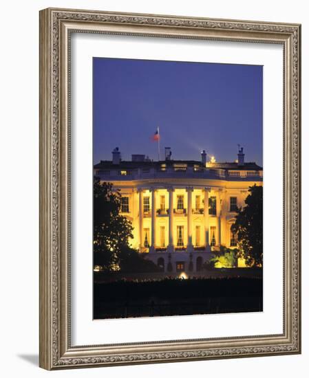 White House, Washington D.C., USA-Walter Bibikow-Framed Photographic Print