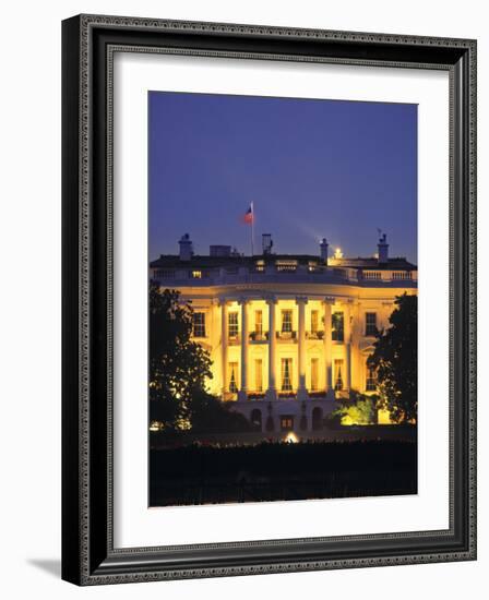 White House, Washington D.C., USA-Walter Bibikow-Framed Photographic Print