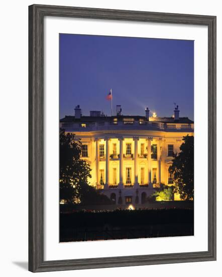 White House, Washington D.C., USA-Walter Bibikow-Framed Photographic Print