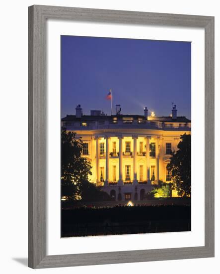 White House, Washington D.C., USA-Walter Bibikow-Framed Photographic Print