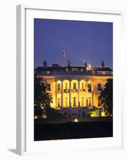 White House, Washington D.C., USA-Walter Bibikow-Framed Photographic Print