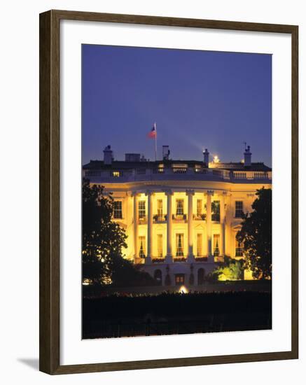 White House, Washington D.C., USA-Walter Bibikow-Framed Photographic Print