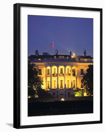 White House, Washington D.C., USA-Walter Bibikow-Framed Photographic Print