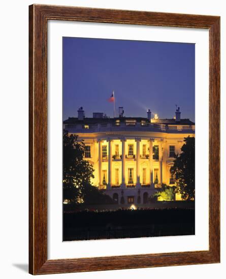 White House, Washington D.C., USA-Walter Bibikow-Framed Photographic Print