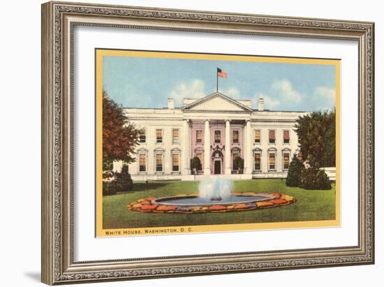 White House, Washington D.C.-null-Framed Premium Giclee Print