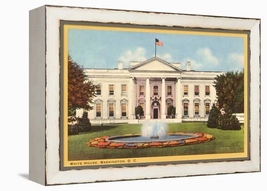 White House, Washington D.C.-null-Framed Stretched Canvas