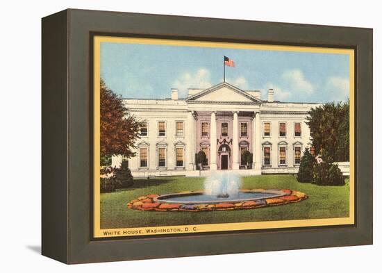 White House, Washington D.C.-null-Framed Stretched Canvas