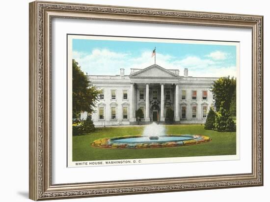 White House, Washington, D.C.-null-Framed Premium Giclee Print