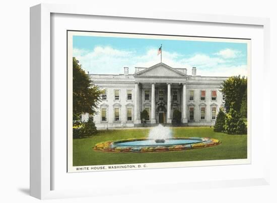 White House, Washington, D.C.-null-Framed Premium Giclee Print