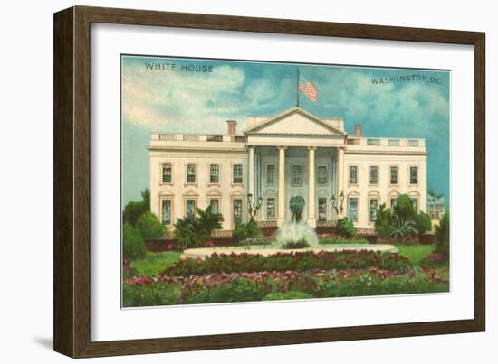 White House, Washington D.C.-null-Framed Premium Giclee Print