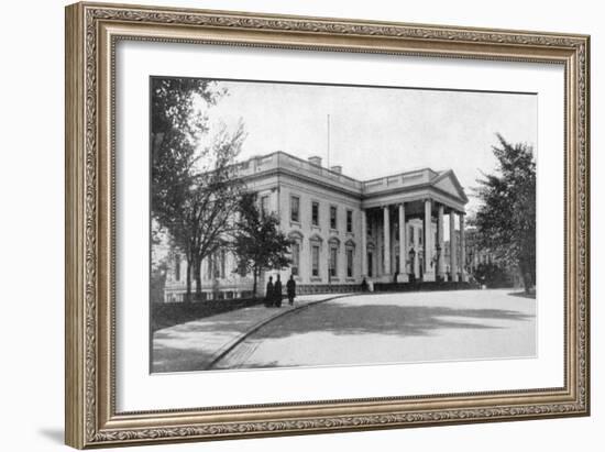 White House, Washington, United States, 1901-null-Framed Giclee Print