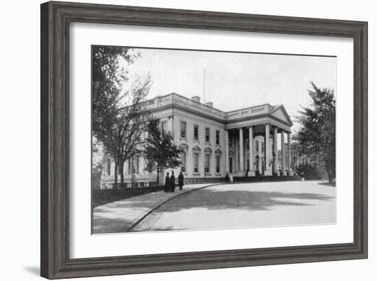 White House, Washington, United States, 1901-null-Framed Giclee Print