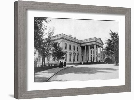 White House, Washington, United States, 1901-null-Framed Giclee Print