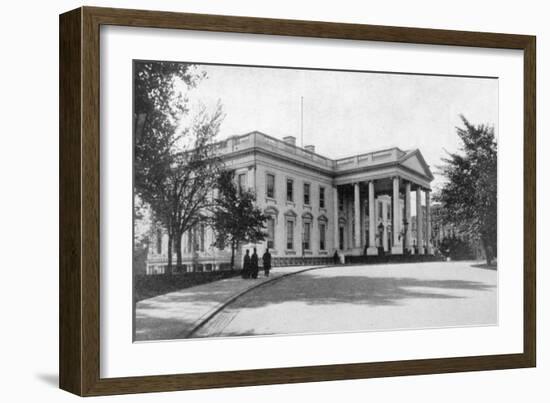 White House, Washington, United States, 1901-null-Framed Giclee Print