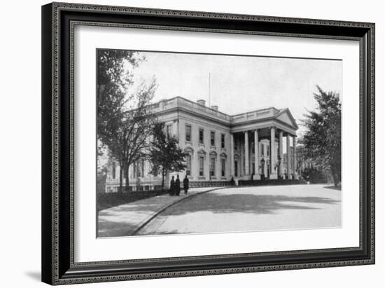 White House, Washington, United States, 1901-null-Framed Giclee Print