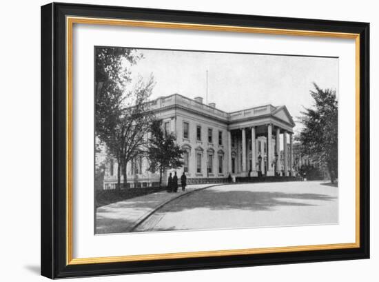 White House, Washington, United States, 1901-null-Framed Giclee Print