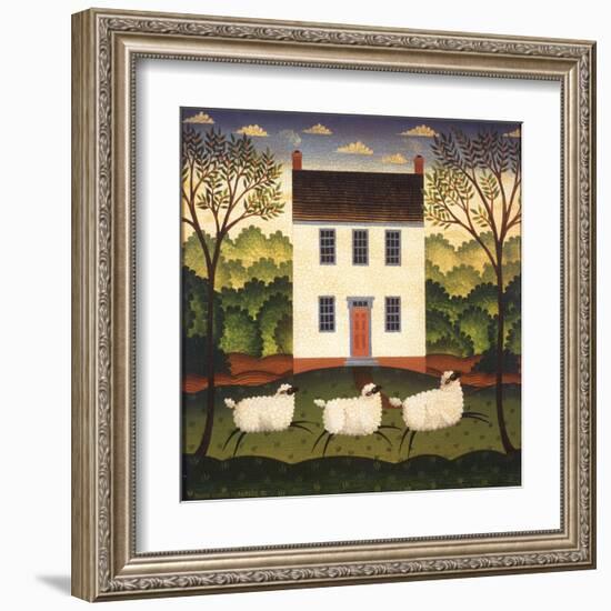 White House-Diane Ulmer Pedersen-Framed Art Print