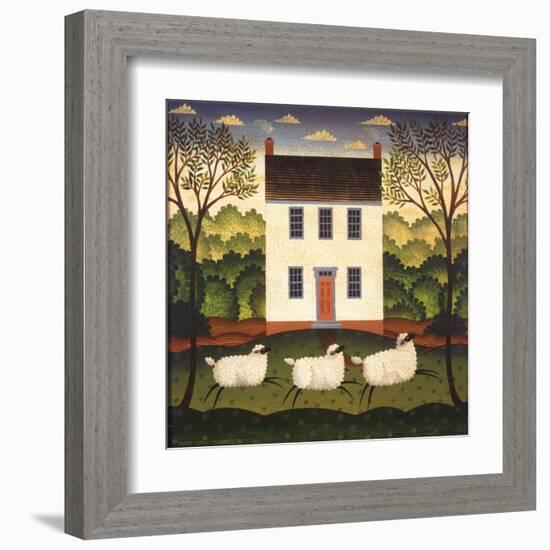 White House-Diane Ulmer Pedersen-Framed Art Print