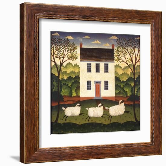 White House-Diane Ulmer Pedersen-Framed Art Print