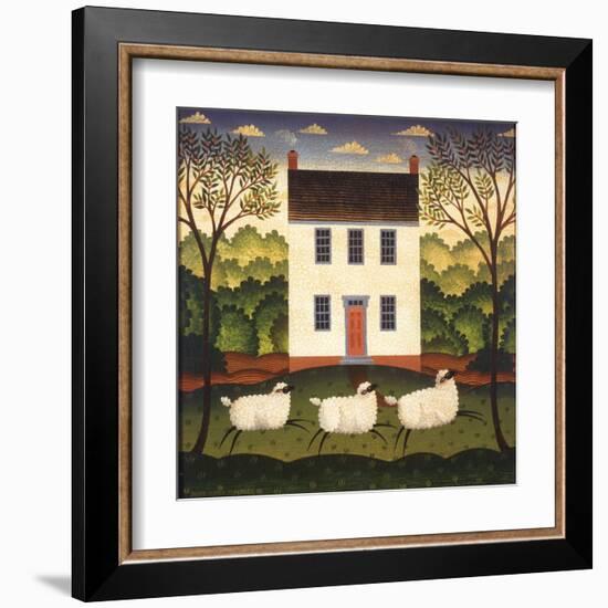 White House-Diane Ulmer Pedersen-Framed Art Print