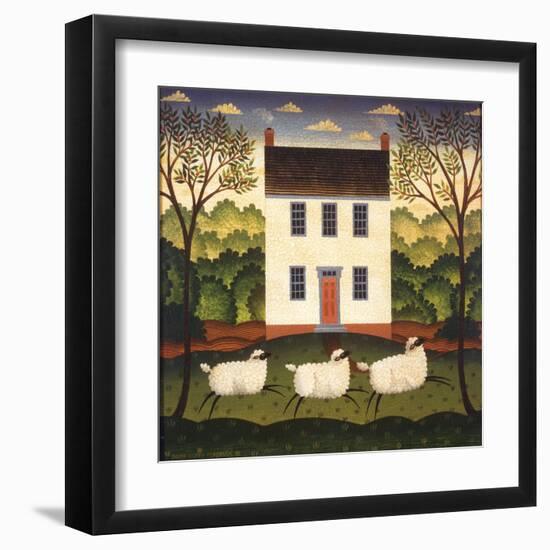 White House-Diane Ulmer Pedersen-Framed Art Print