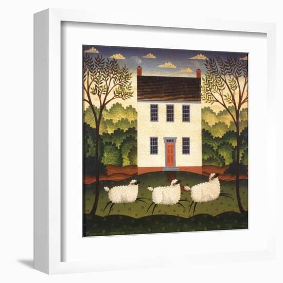 White House-Diane Ulmer Pedersen-Framed Art Print