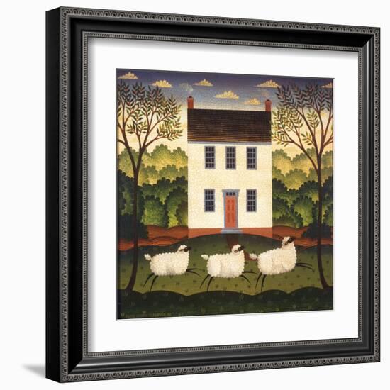 White House-Diane Ulmer Pedersen-Framed Art Print