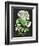 White Hydrangea Study II-Melissa Wang-Framed Premium Giclee Print