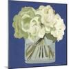 White Hydrangeas II-Emma Scarvey-Mounted Art Print