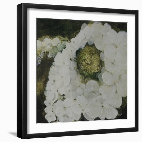 White Hydrengea-Farrell Douglass-Framed Giclee Print