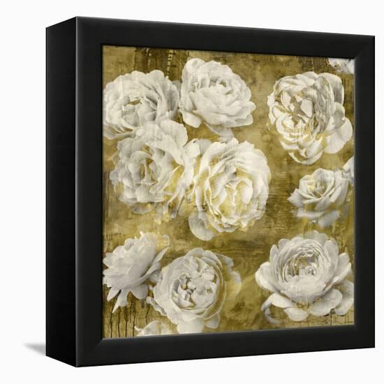 White in Gold-Kate Bennett-Framed Stretched Canvas