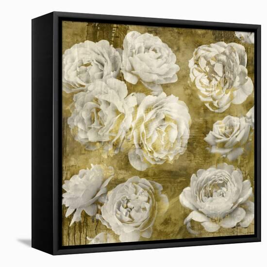 White in Gold-Kate Bennett-Framed Stretched Canvas