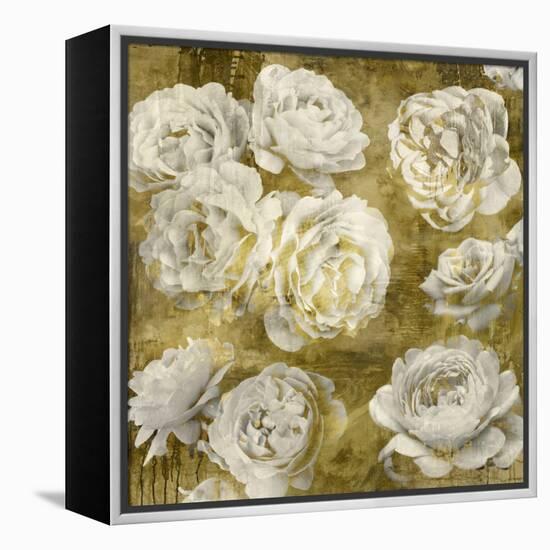 White in Gold-Kate Bennett-Framed Stretched Canvas