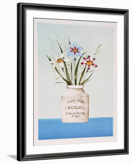 White Iris-Mary Faulconer-Framed Limited Edition