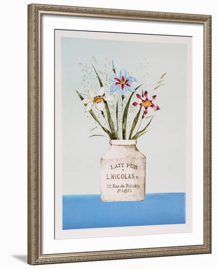 White Iris-Mary Faulconer-Framed Limited Edition