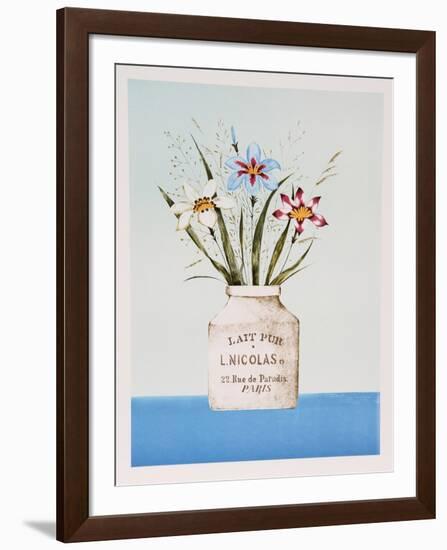 White Iris-Mary Faulconer-Framed Limited Edition